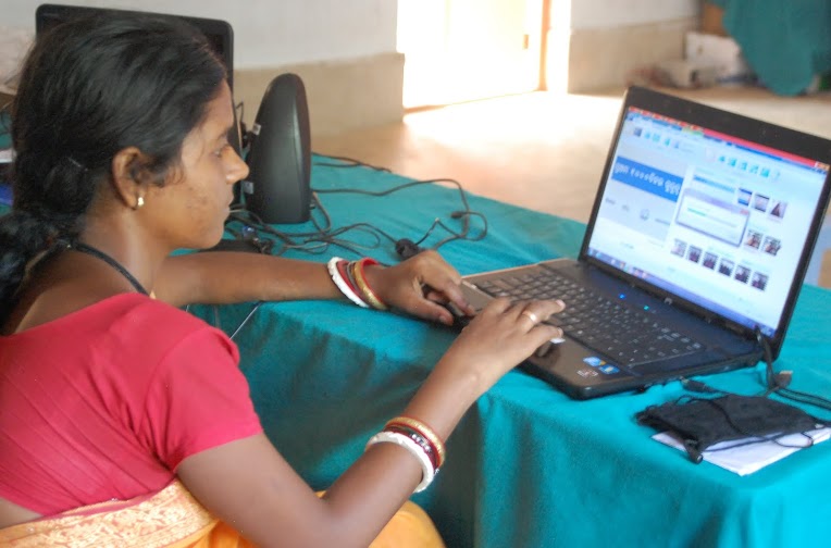 The villagers film, edit and screen the videos themselves.